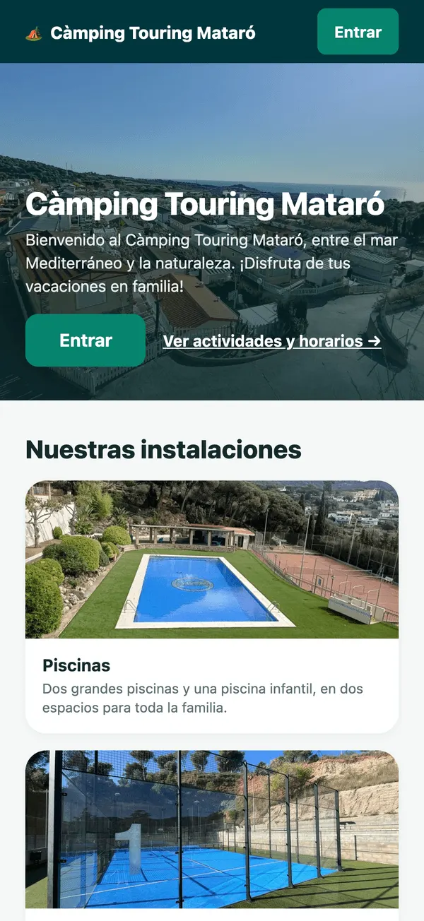 CampingTouring en móvil