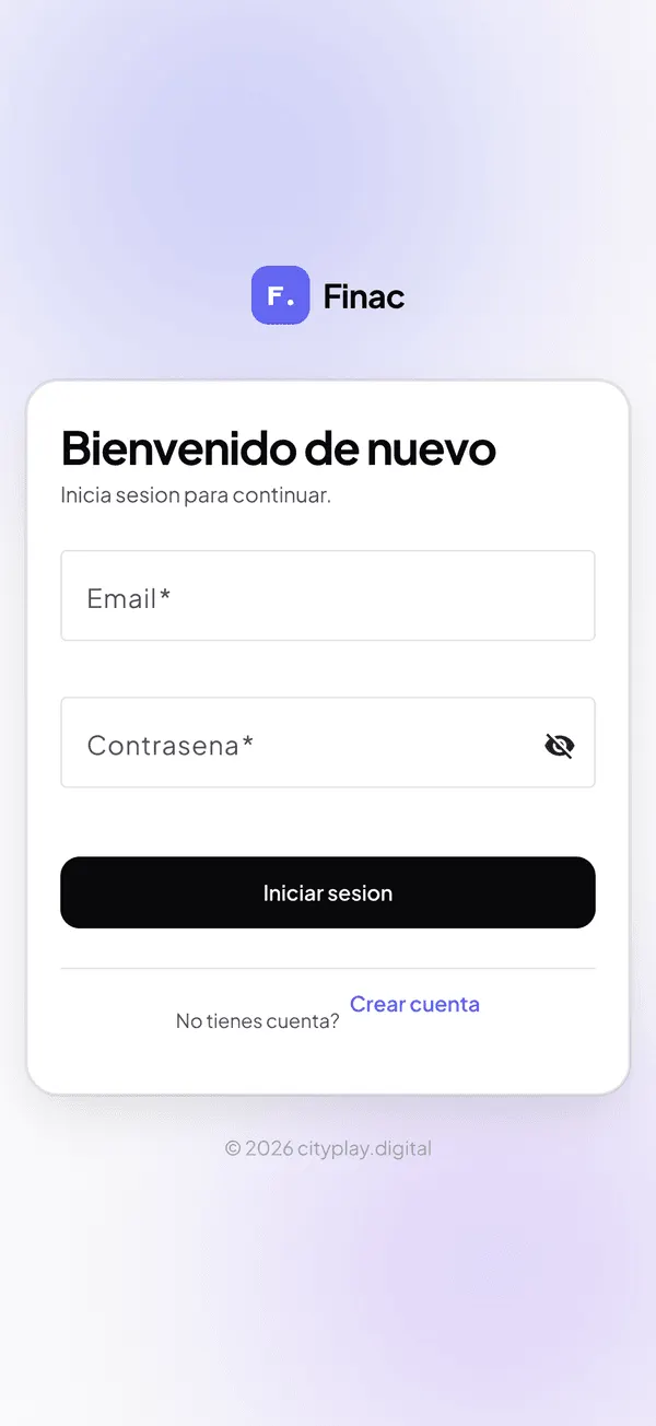 Finac en móvil